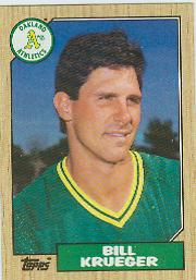 1987 Topps Baseball Cards      238     Bill Krueger
